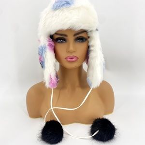 Heurueh LOVE Faux Fur Trapper Hat 🎉BRAND NEW WITH TAGS🎉